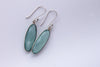 Silberohrring Elfenzauber Chalcedon