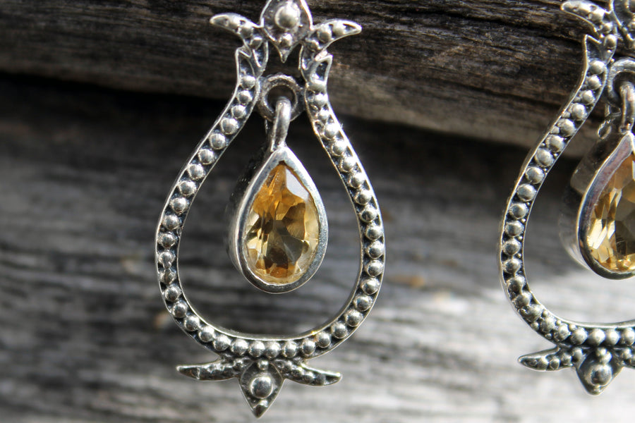 Silberohrring Pina Colada