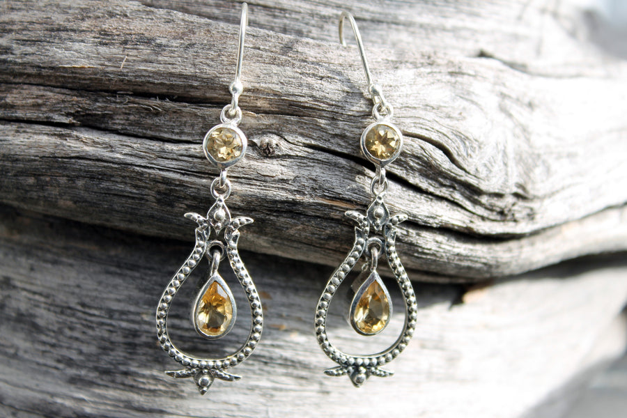 Silberohrring Pina Colada