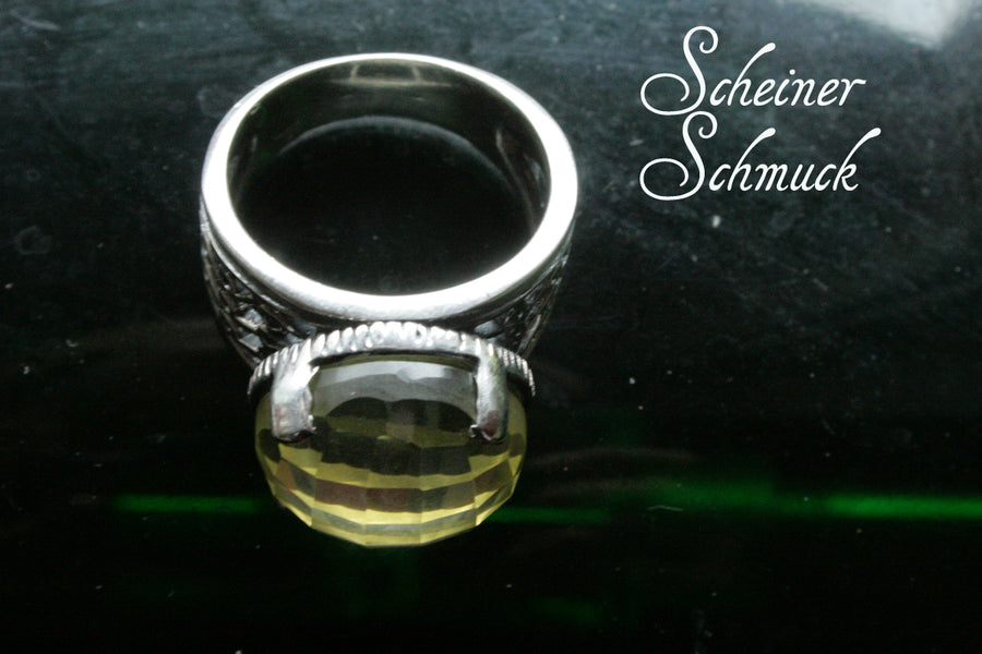 Silberring Märchenhafter Chrysolith