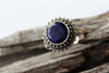 Silberring Pretty Namaste Saphir