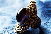 Silberring Amethyst aus 1001 Nacht