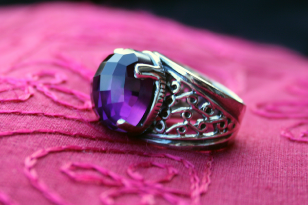 Silberring Märchenhafter Amethyst