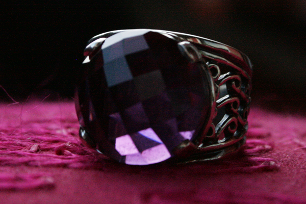 Silberring Märchenhafter Amethyst