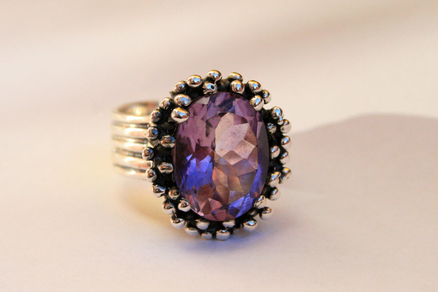 Silberring Prachtvoller Amethyst