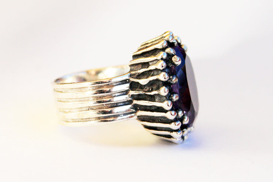 Silberring Prachtvoller Amethyst