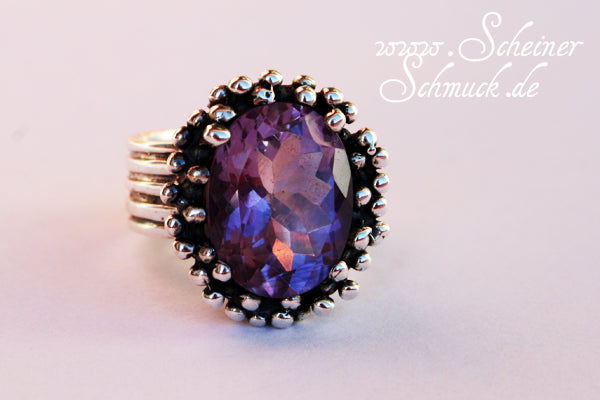 Silberring Prachtvoller Amethyst