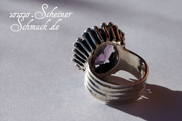 Silberring Prachtvoller Amethyst