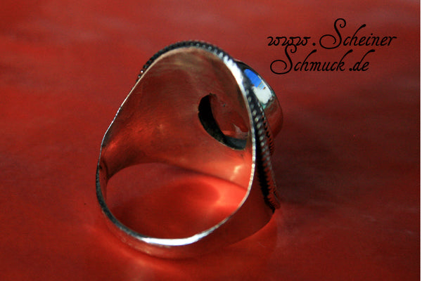 Silberring Summer Carneol