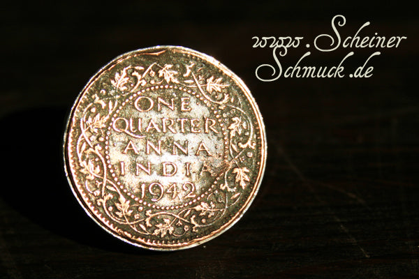 Silberring Bronze Rupia