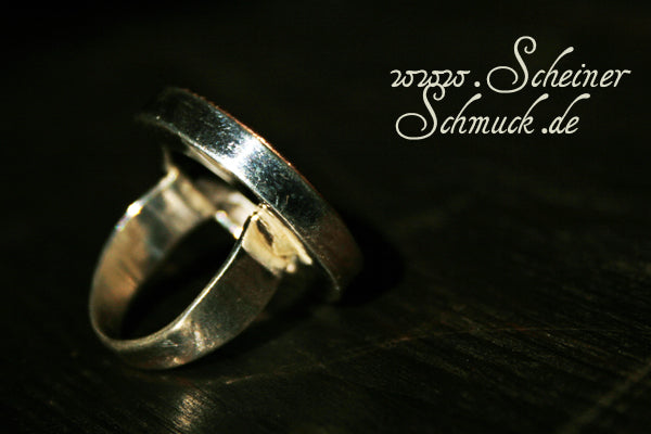 Silberring Bronze Rupia