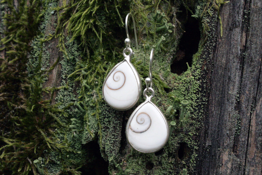 Silberohrring Shiva Eyes