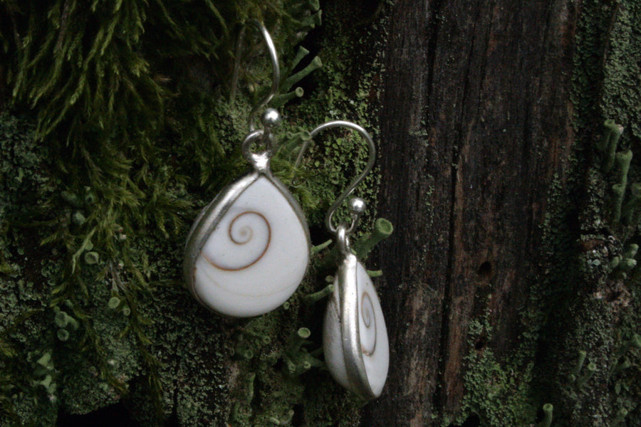 Silberohrring Shiva Eyes