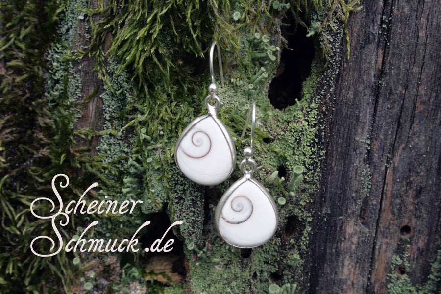 Silberohrring Shiva Eyes