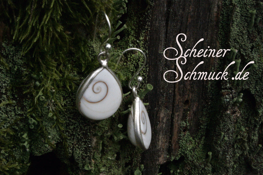 Silberohrring Shiva Eyes