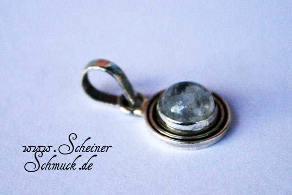 Silberanhänger Liebling Mondstein