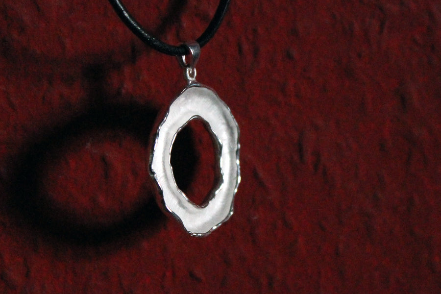 Silberanhänger Silver Circle