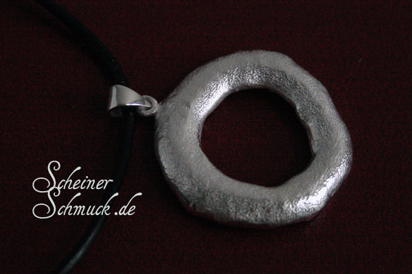 Silberanhänger Silver Circle