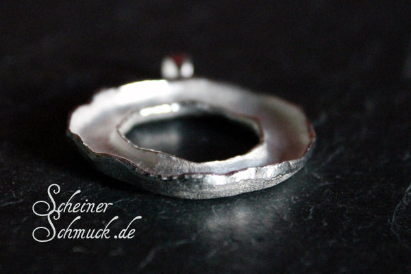 Silberanhänger Silver Circle