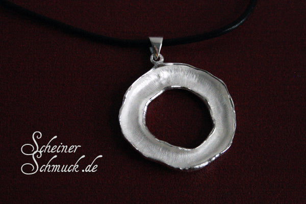 Silberanhänger Silver Circle