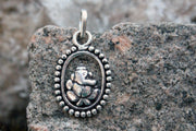 Silberanhänger Ganesha