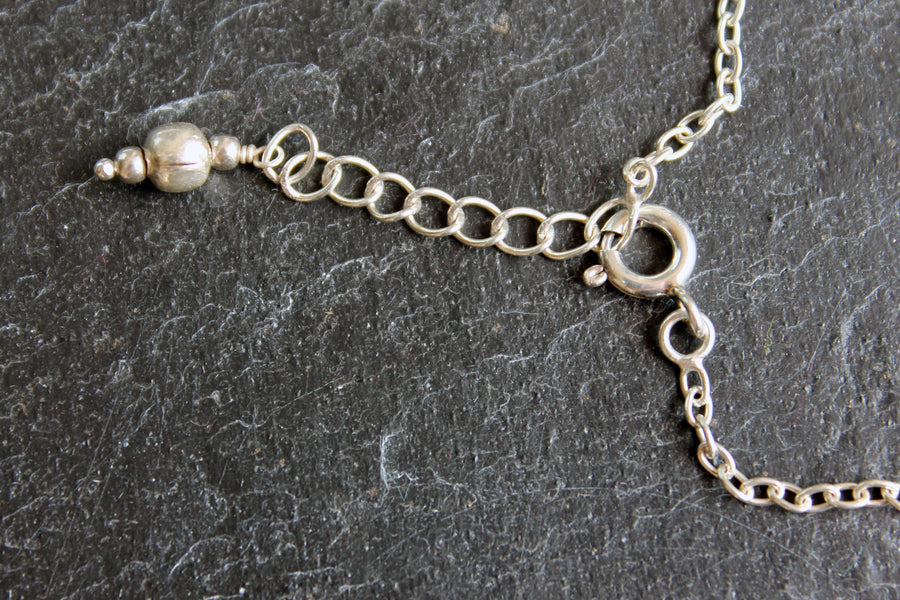 Fußkettchen Armband Lebensblume mini