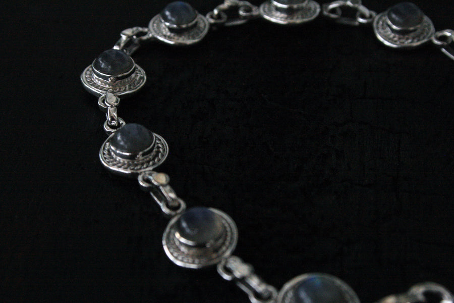 Silberarmband Sweet Labradorit