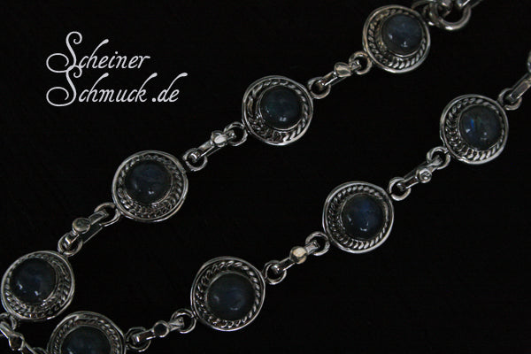 Silberarmband Sweet Labradorit