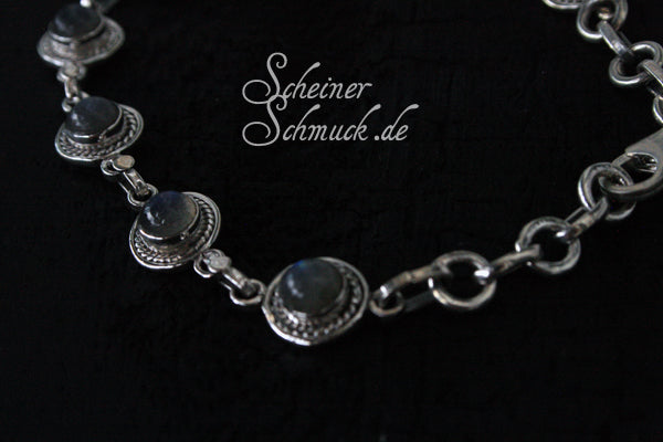 Silberarmband Sweet Labradorit