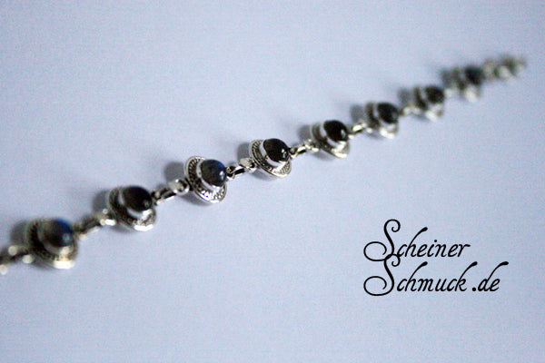 Silberarmband Sweet Labradorit