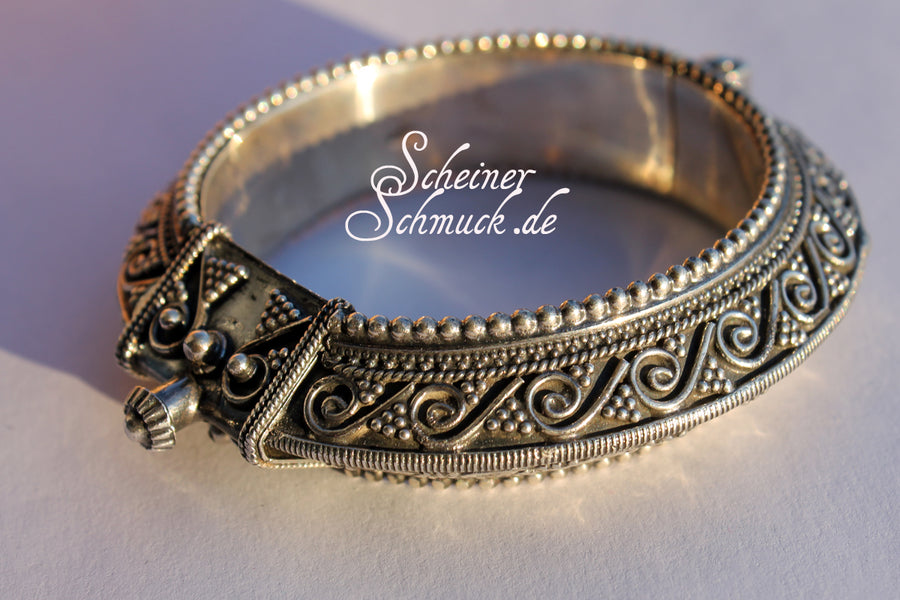 Silberarmreif Barock India