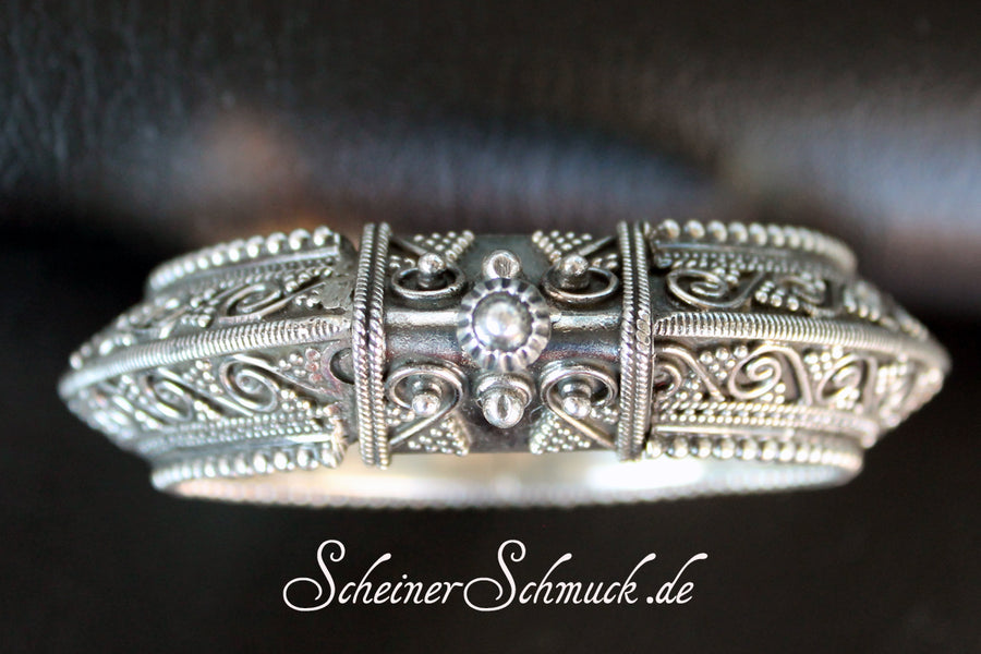 Silberarmreif Barock India