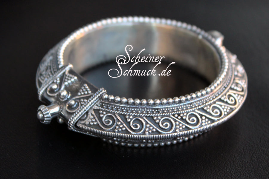 Silberarmreif Barock India