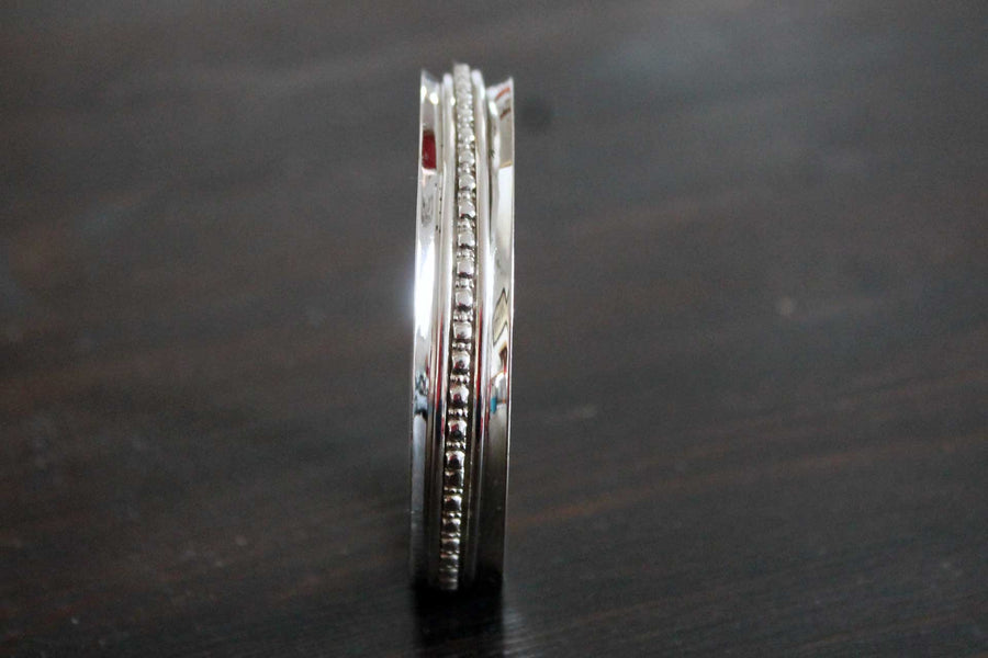 Silberarmreif Wunschkügelchen Silver