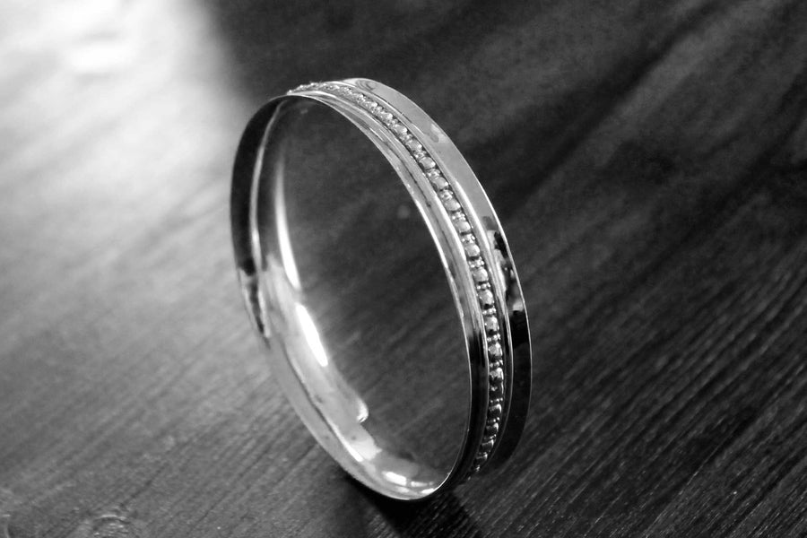 Silberarmreif Wunschkügelchen Silver