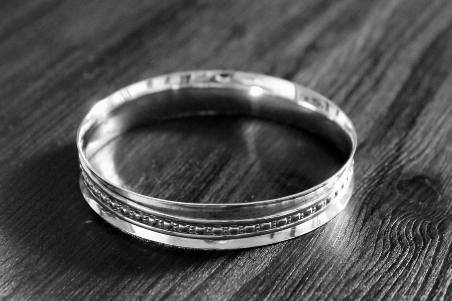 Silberarmreif Wunschkügelchen Silver