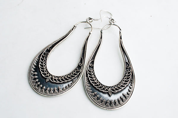 Silberohrring Swinging Silver