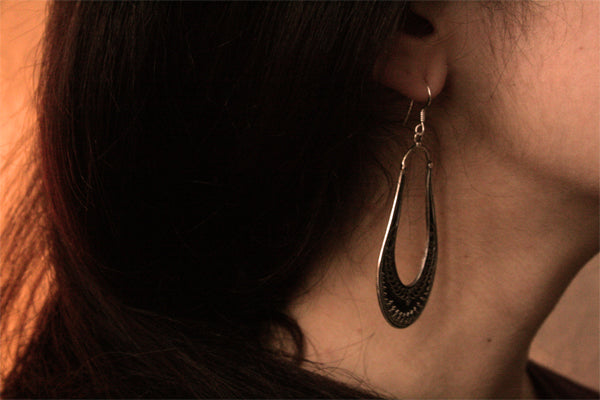 Silberohrring Swinging Silver